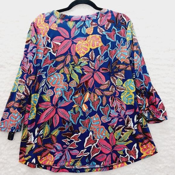 Top Size L Leaf Whimsycore Artsy Maximalist Boho Whimsycore Eclectic Grandma Y2K - Picture 11 of 15